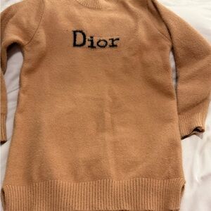 Dior Camel Knit Sweater